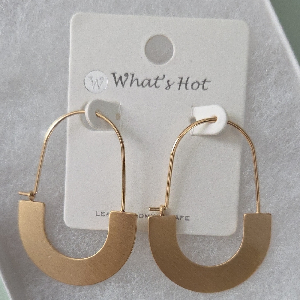 Gold Hoop Earrings